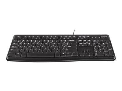 LOGI MK120 corded Desktop black USB(FRA) Peripheriegeräte & Zubehör & Combos Maus & Tastatur -
