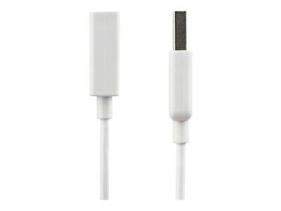 STARTECH 3m White USB Extension Cable Peripheriegeräte & Zubehör Kabel & Adapter - USB &