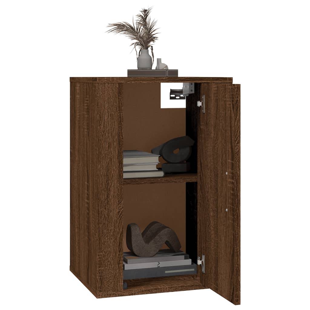 vidaXL TV-Wandschrank Braun Eichen-Optik 40x34,5x60 cm