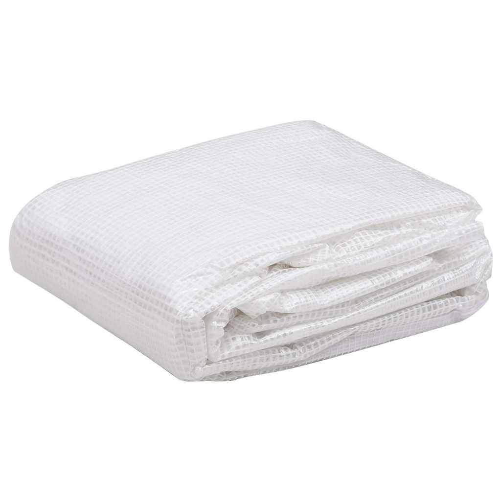 vidaXL Ersatzabdeckung für Gewächshaus (36 m²) 3x12x2 m Transparent