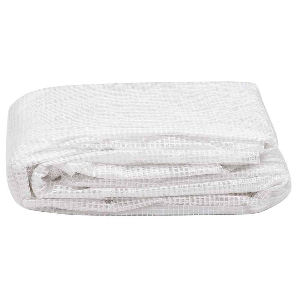 vidaXL Ersatzabdeckung für Gewächshaus (9 m²) 3x3x2 m Transparent