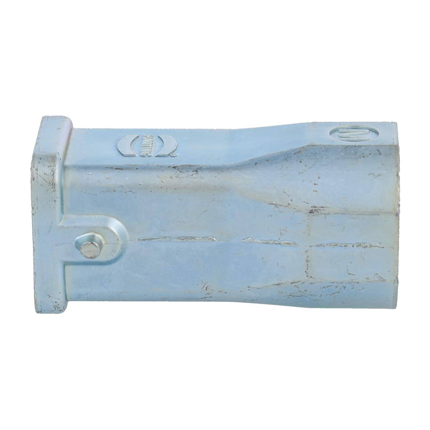 HARTING Han 3A EMV Tüllengehäuse ohne eingeklebte Dichtung, 1xM25 gerader Kabelabgang, für 1 Bügel (am Unterteil)