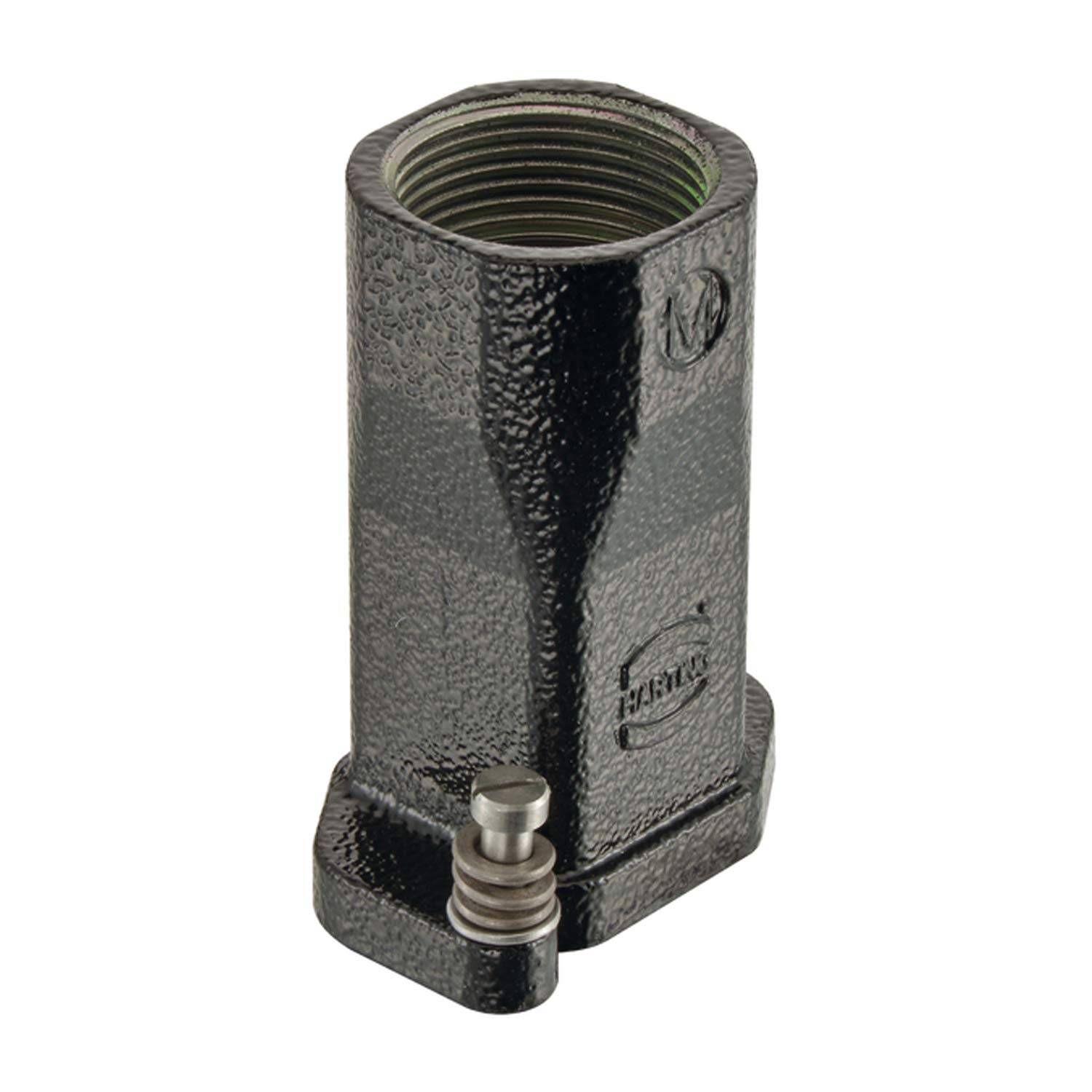 HARTING Han 3HPR Tüllengehäuse ohne eingeklebte Dichtung, 1xM25 gerader Kabelabgang, Bajonettverriegelung - 1 Stück