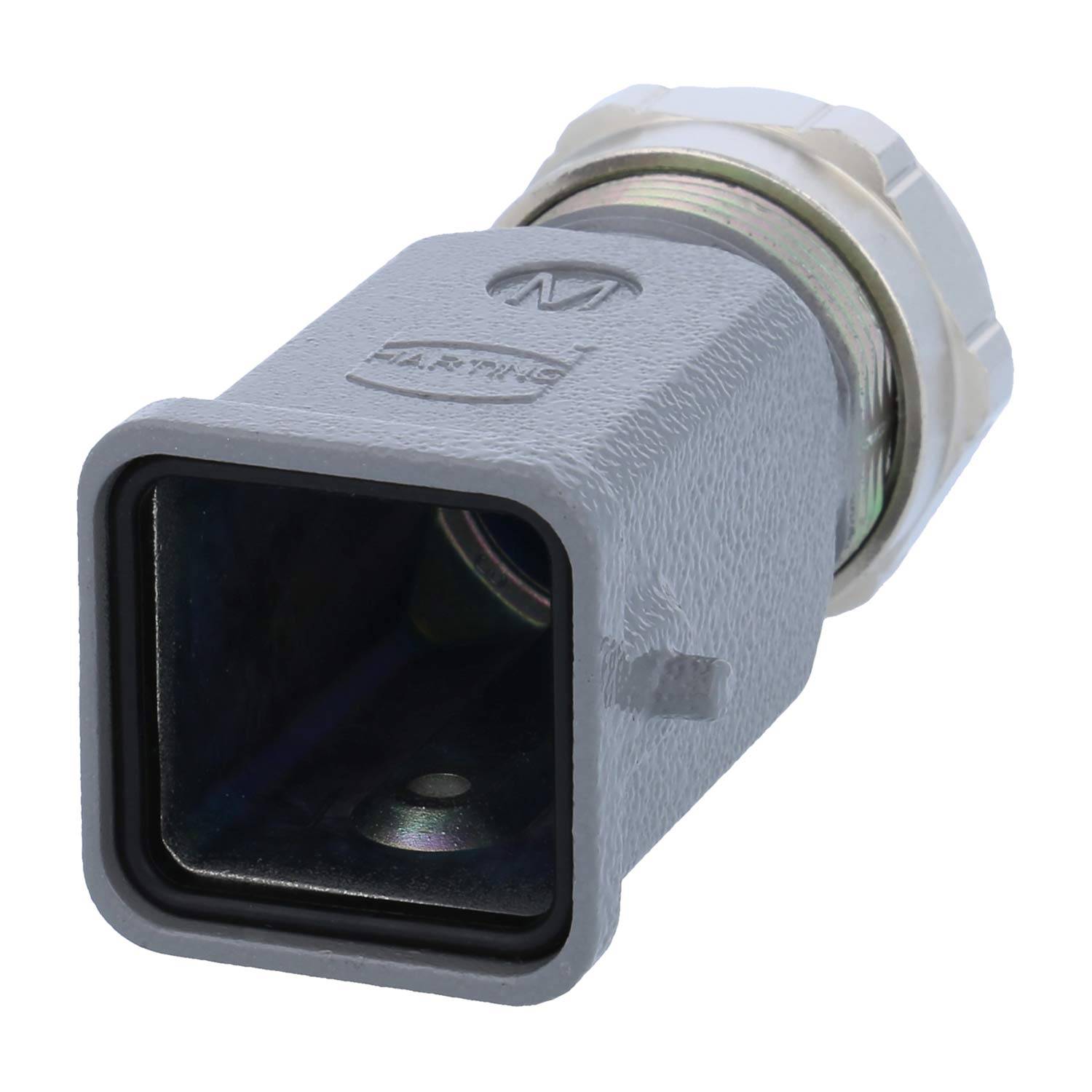 Eine Nahaufnahme eines Werkzeugs mit weißem Kunststoffgriff und flacher Metallspitze, diagonal gegen einen einfachen Hintergrund positioniert.