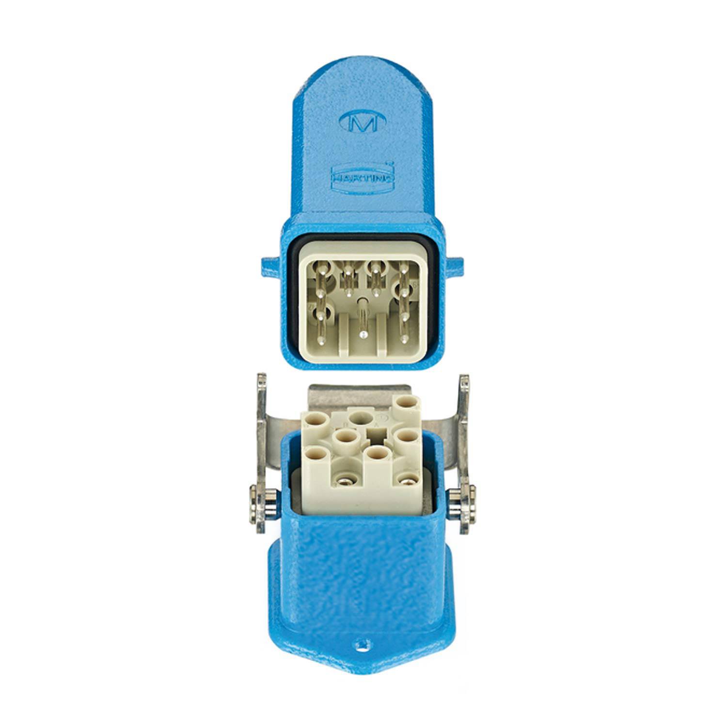 HARTING Han EX Komplettset Q12 Anbau- und Tüllengehäuse gerade, 1xM20 - 1 Stück