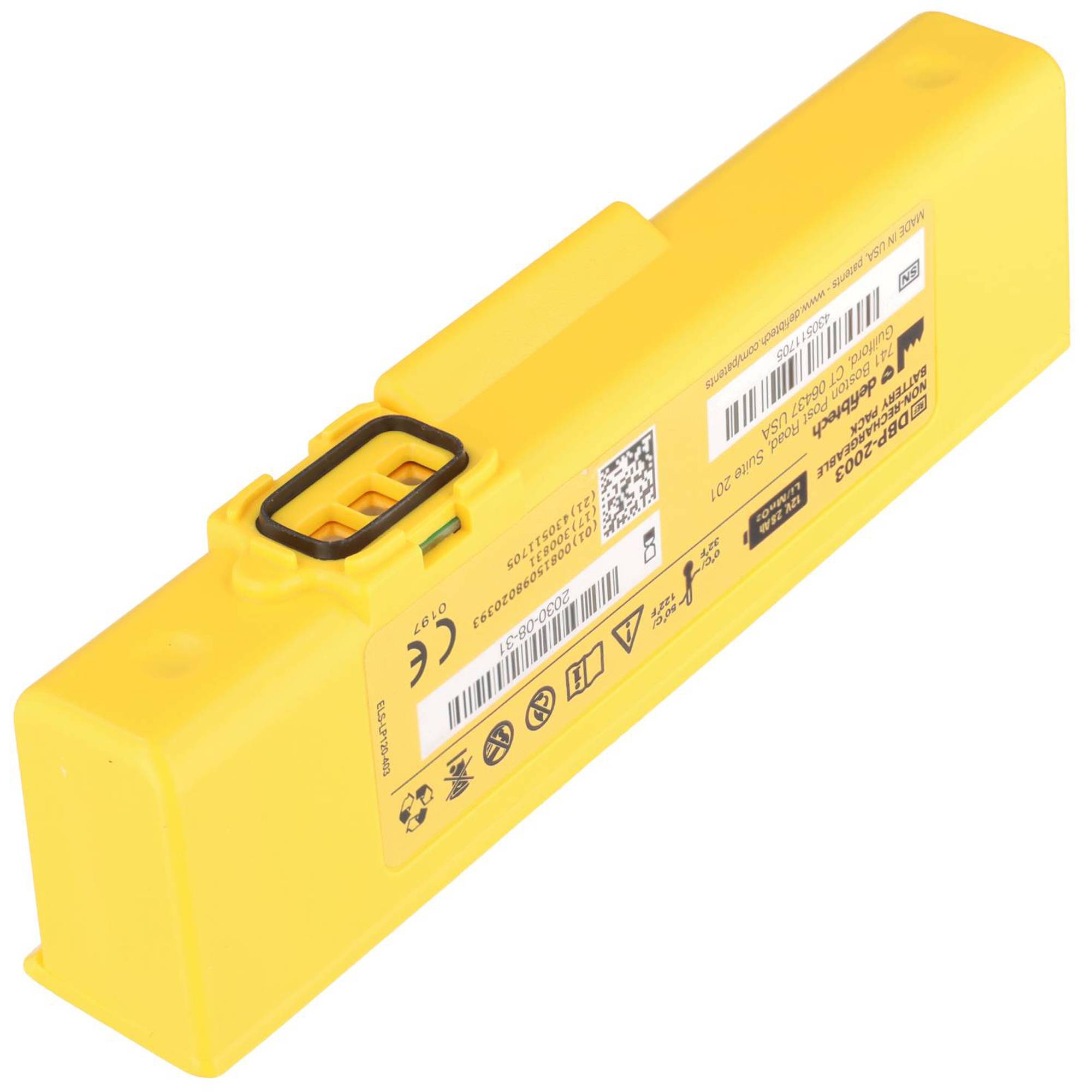 Medizintechnik-Batterie passend für Defibtech Lifeline ECG AED Batterie, Defibtech DBP-2003, DCF-2013