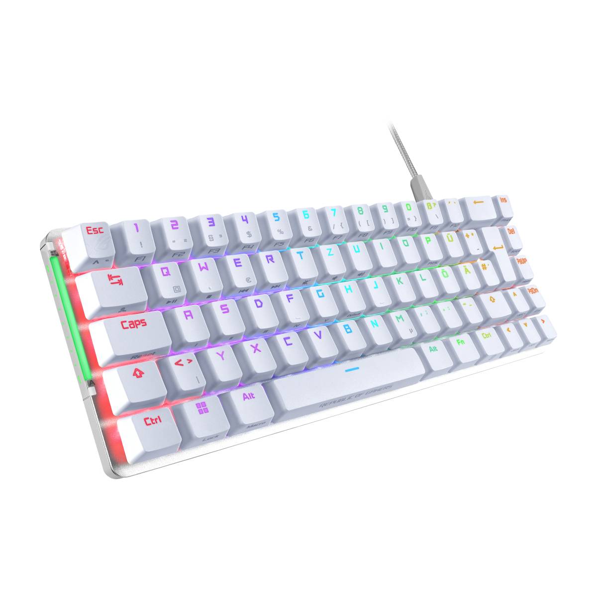 Tastatur ROG Falchion Ace weiß Gaming Tastatur Deutsch