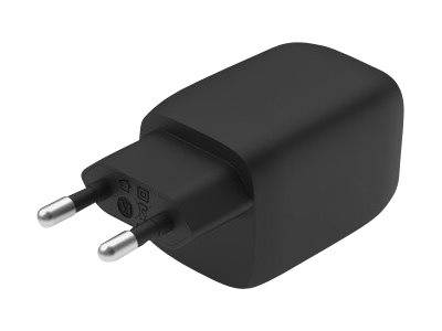 Belkin BoostCharge Pro - Netzteil - PPS Technology - 65 Watt - 3.25 A - PD 3.0, Fast Charge - 2 Ausgabeanschlussstellen