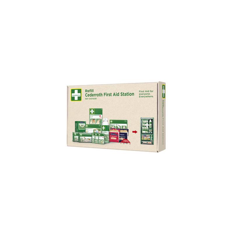 CEDERROTH Nachfüllpackung für Erste-Hilfe-Station 51011026