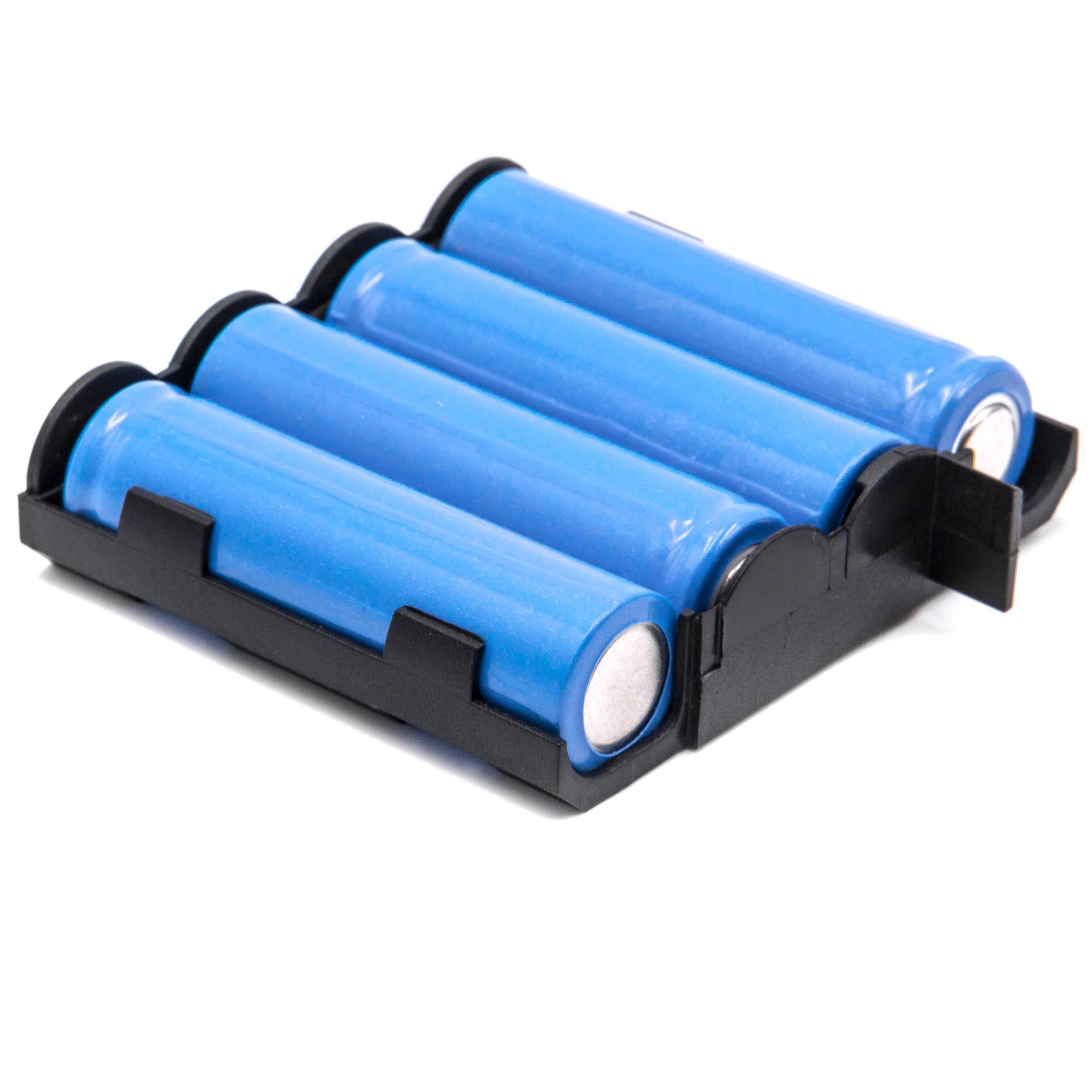 Medizintechnik-Akku als Ersatz für Compex 4H-AA2000 - 1500mAh, 4,8V, NiMH