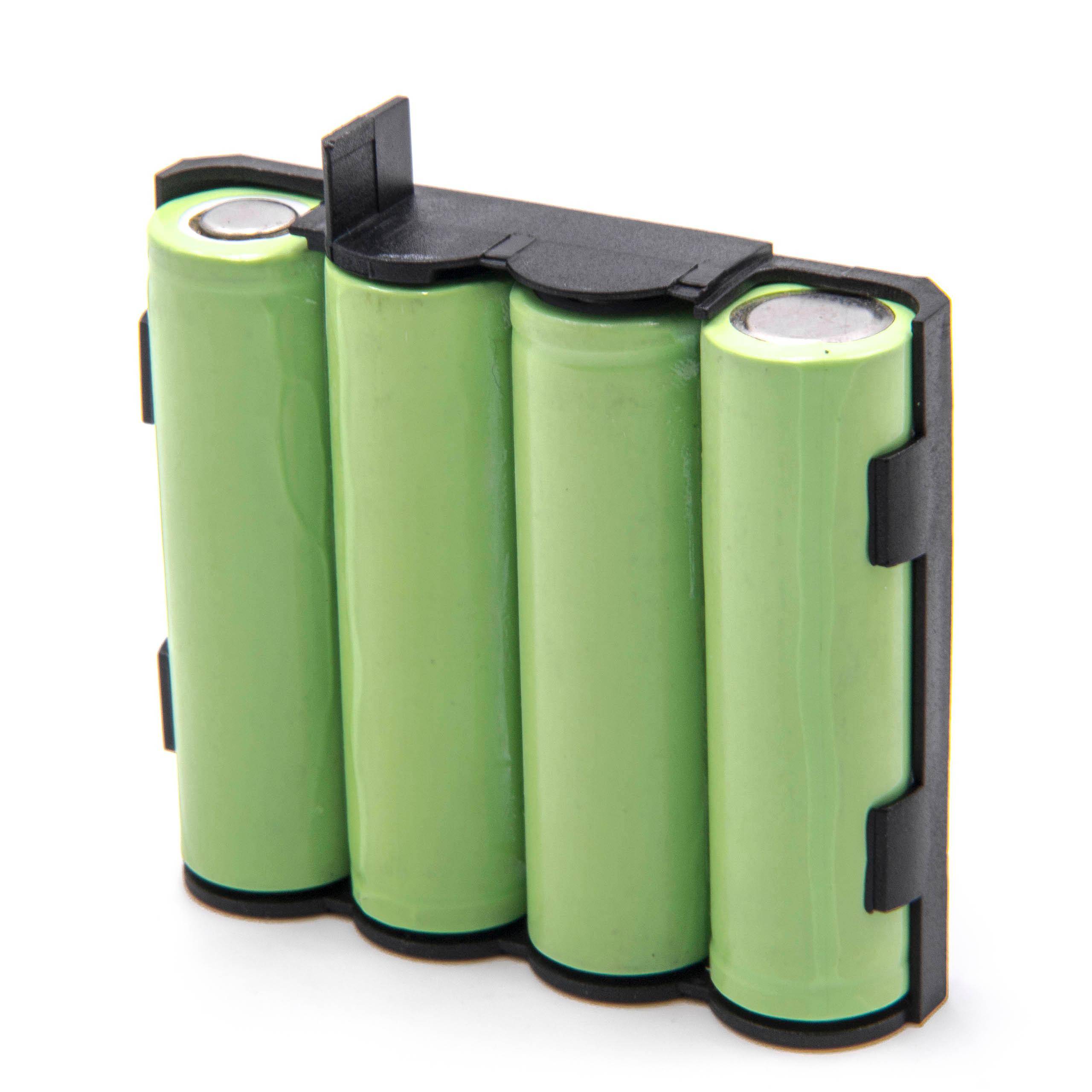 Medizintechnik-Akku als Ersatz für Compex 4H-AA1500 - 2000mAh, 4,8V, NiMH