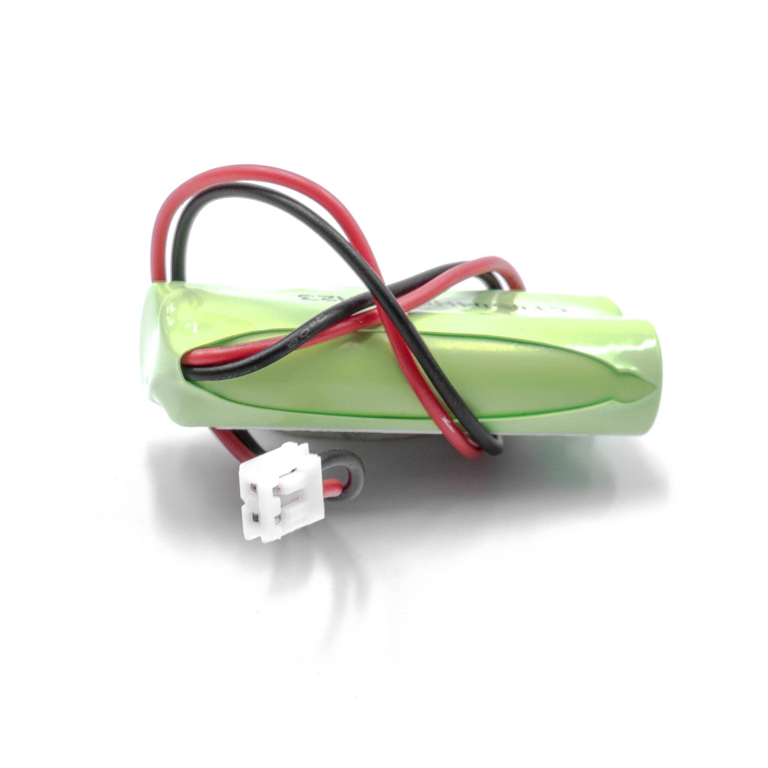 Medizintechnik-Akku als Ersatz für Dentsply GP210AAHC2BMXZ - 700mAh, 2,4V, NiMH