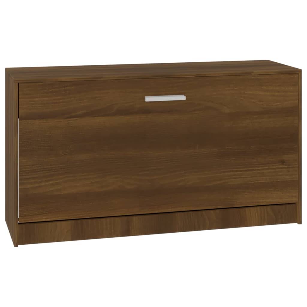 vidaXL Schuhbank Braun Eichen-Optik 80x24x45 cm Holzwerkstoff