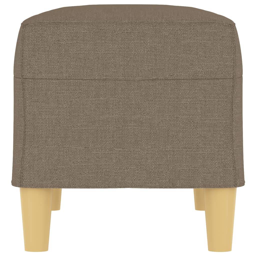 vidaXL Sitzbank Taupe 70x35x41 cm Stoff