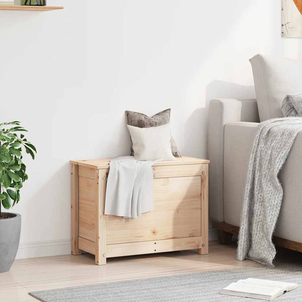 vidaXL Truhe 60x32x45,5 cm Massivholz Kiefer