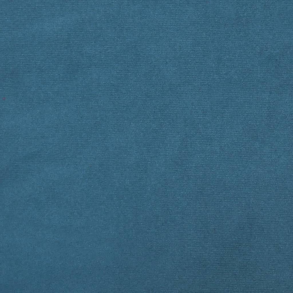 vidaXL Sessel Blau 63x76x80 cm Samt