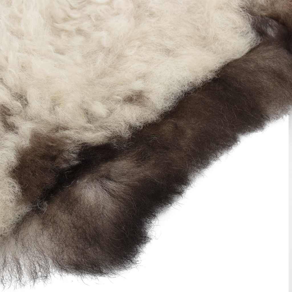 vidaXL Schafpelz Mischfarbe (60-70)x(90-100) cm