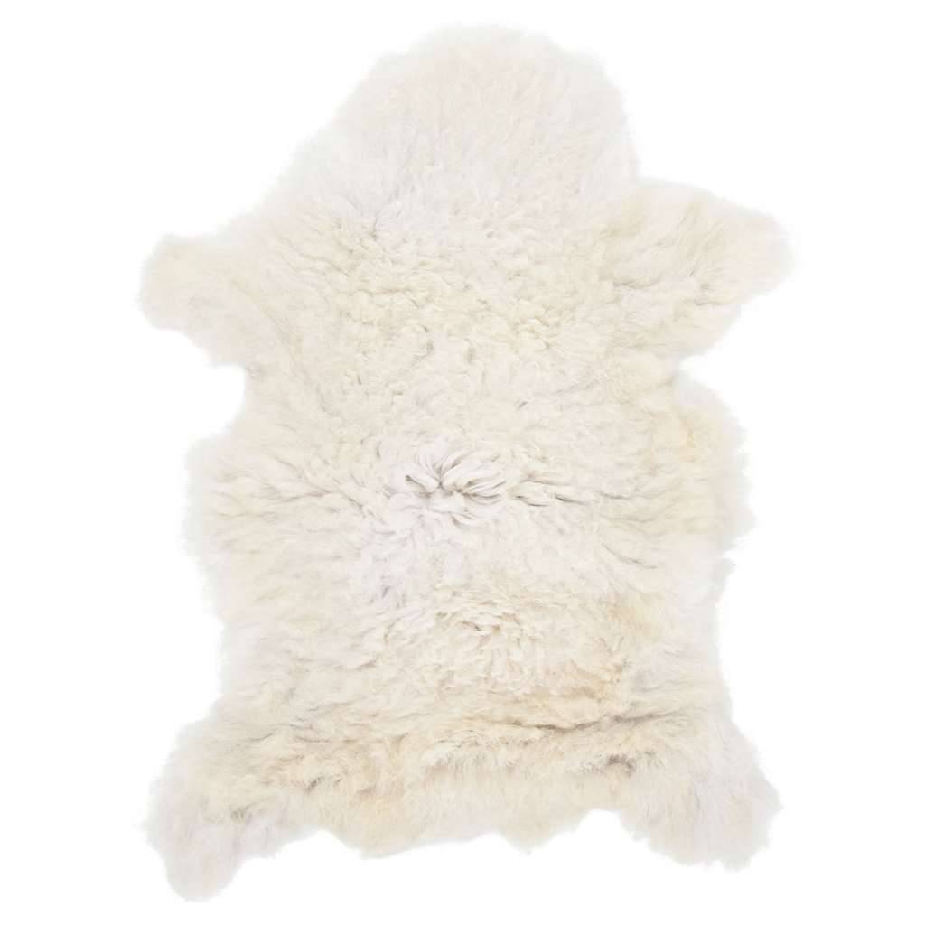 vidaXL Schafpelz Creme (60-70)x(90-100) cm