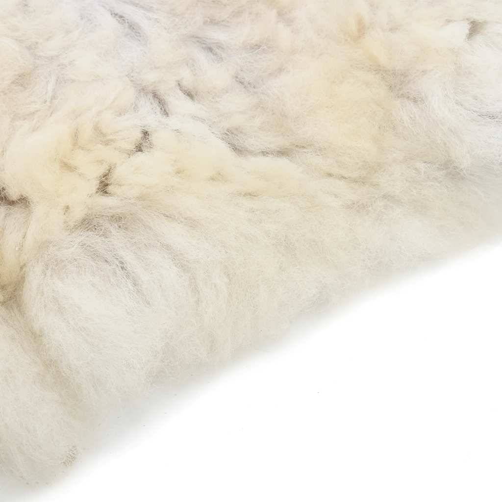 vidaXL Schafpelz Creme (60-70)x(90-100) cm