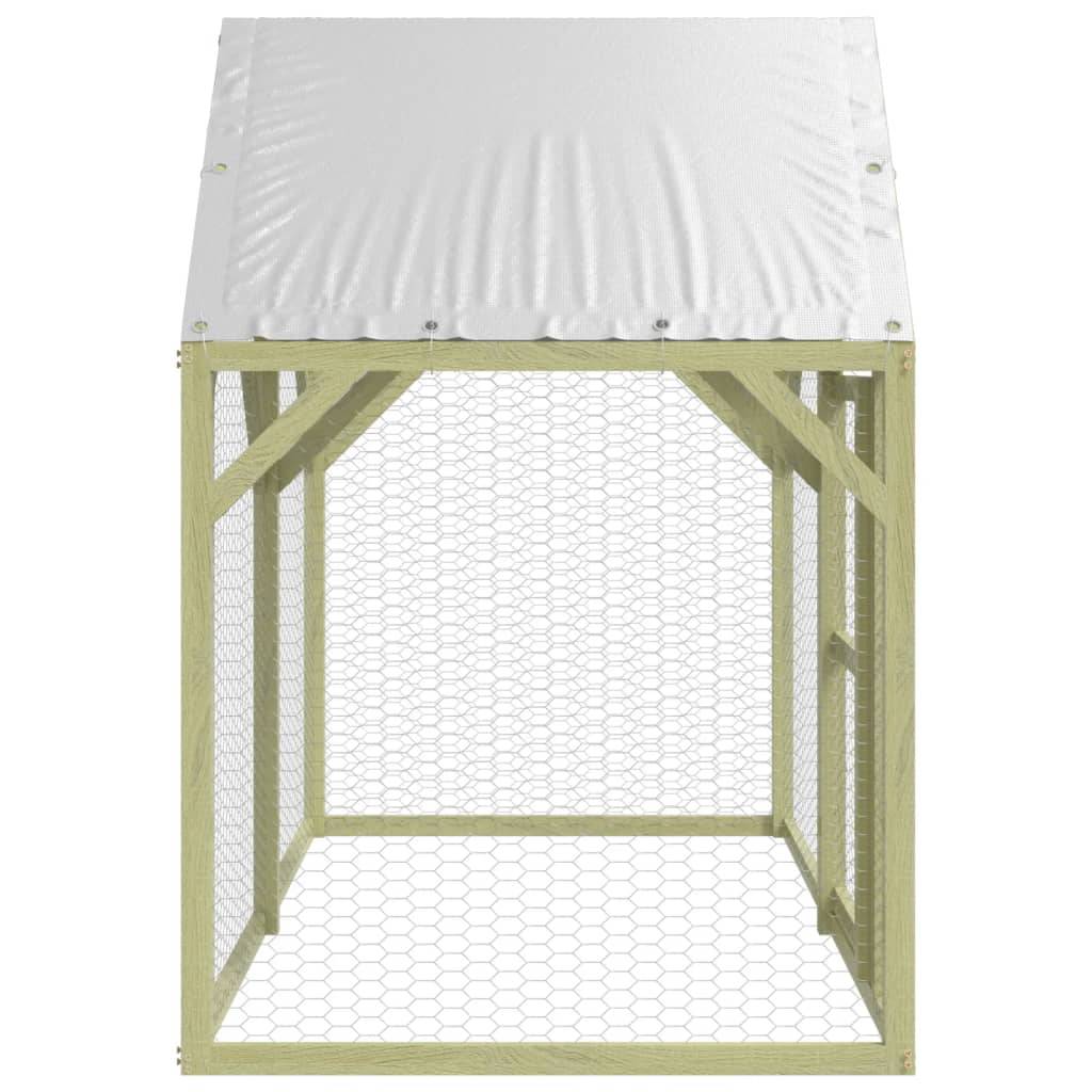 vidaXL Hühnerstall 200x100x150 cm Massivholz Kiefer Imprägniert