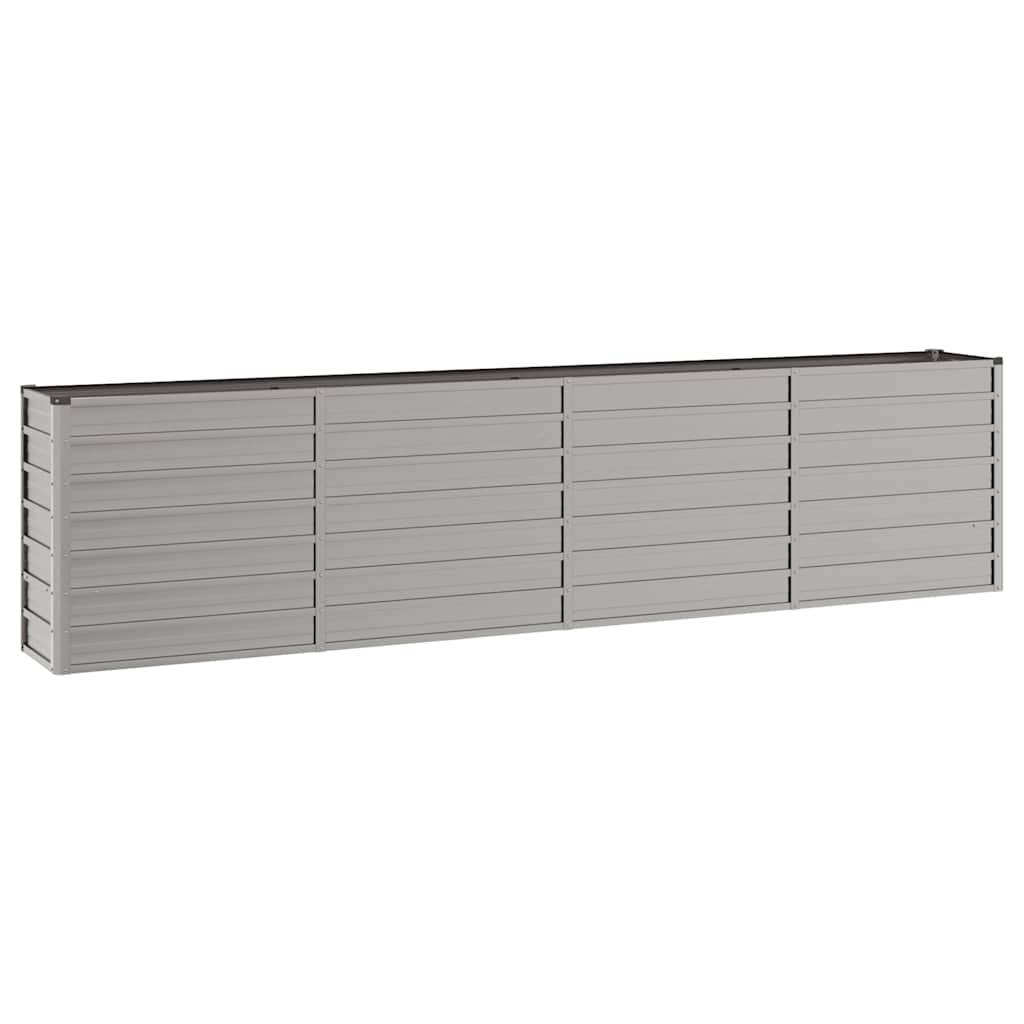 vidaXL Hochbeet Rostig 320x40x77 cm Cortenstahl