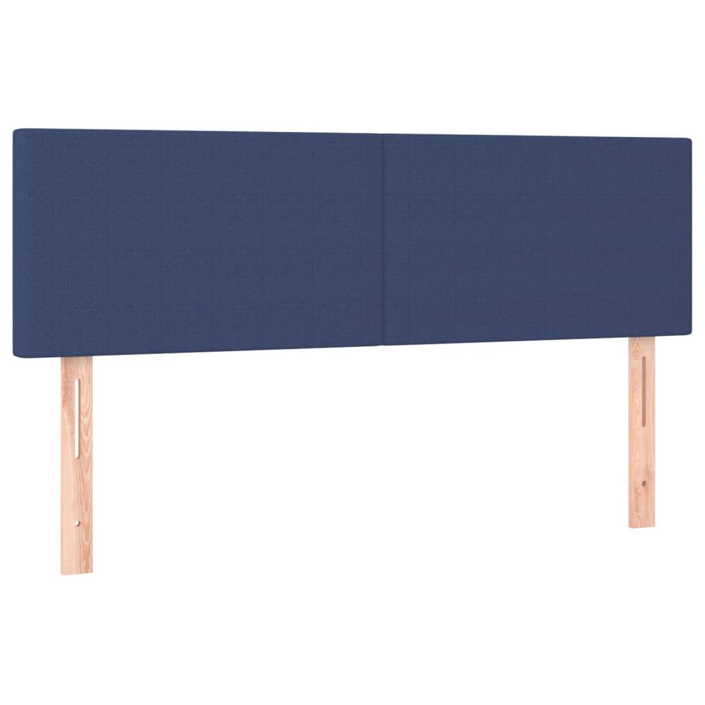 vidaXL LED Kopfteil Creme 144x5x78/88 cm Stoff