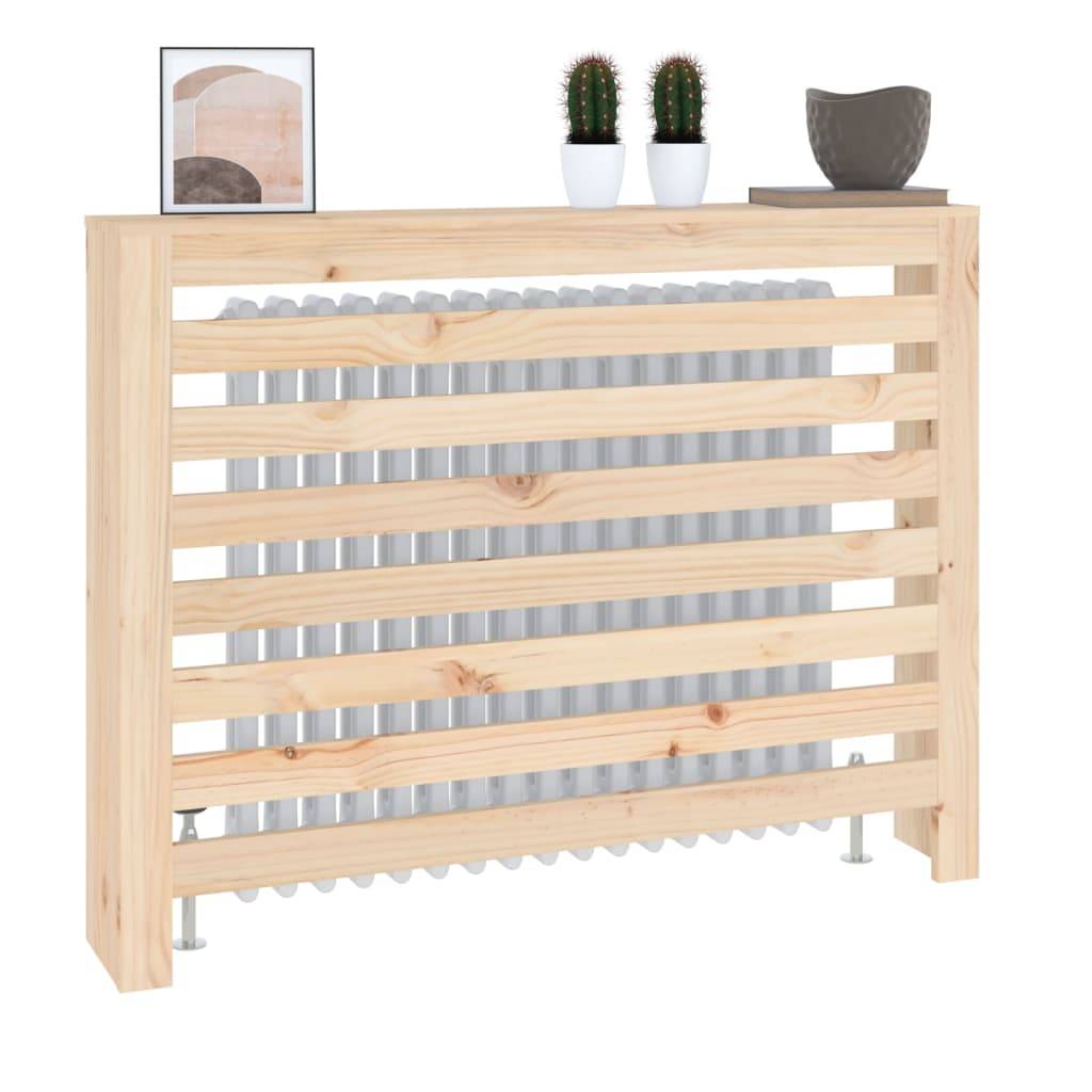 vidaXL Heizkörperverkleidung 108,5x19x84 cm Massivholz Kiefer