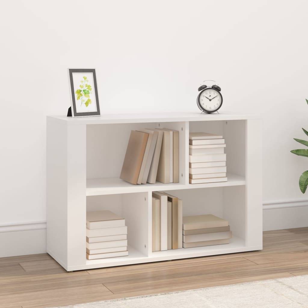 vidaXL Sideboard Weiß 80x30x54 cm Holzwerkstoff