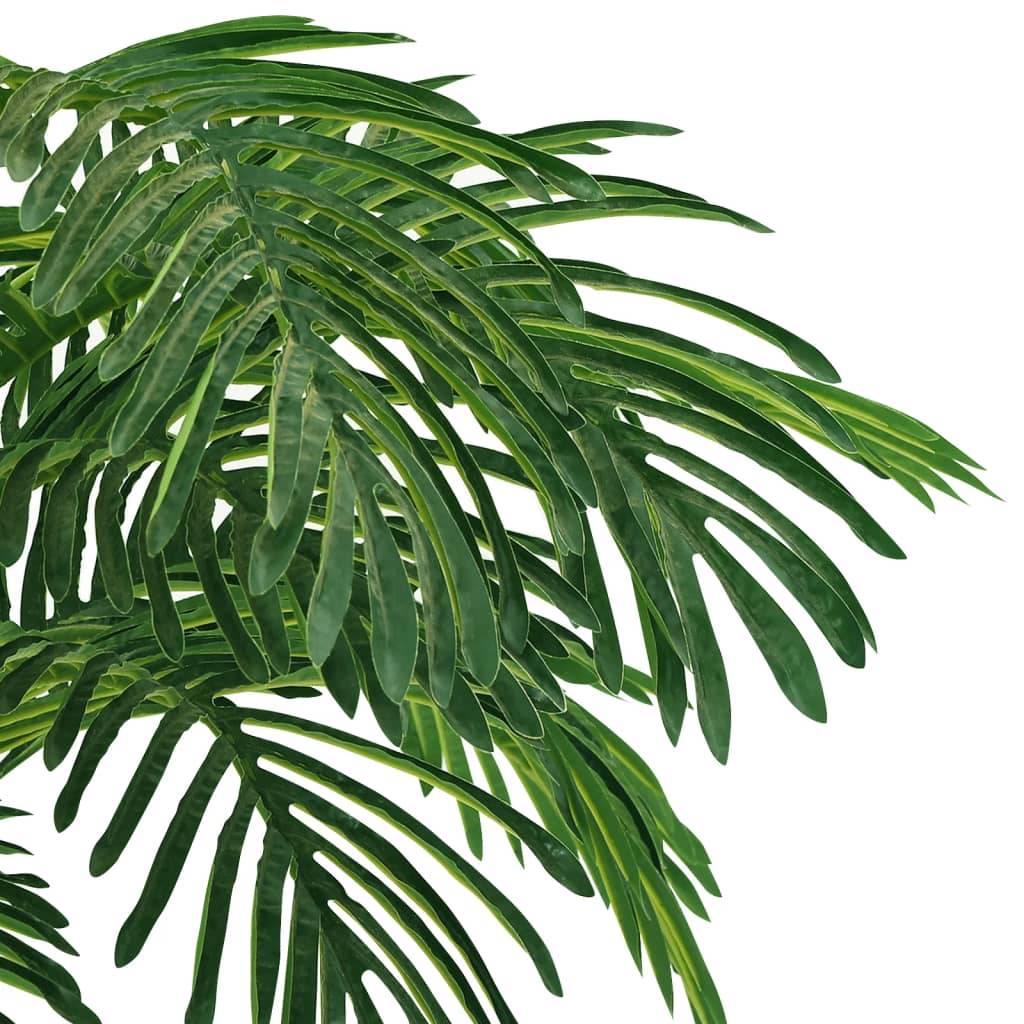 vidaXL Künstliche Palme Cycas mit Topf 140 cm Grün