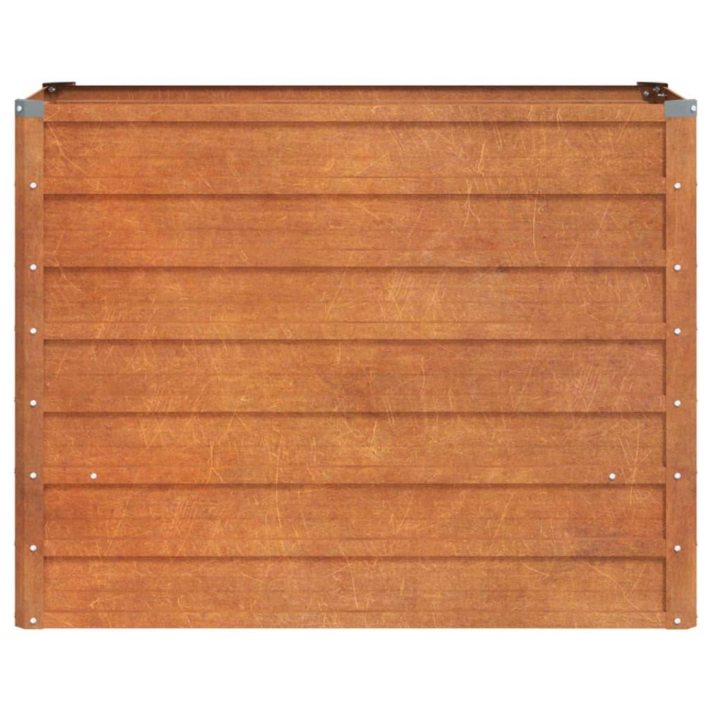 vidaXL Hochbeet Rostig 100x40x77 cm Cortenstahl