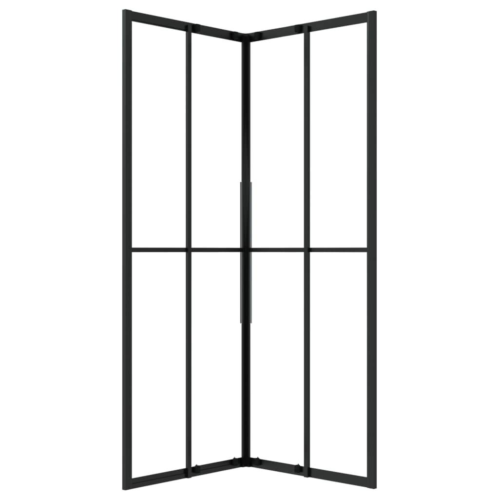 vidaXL Duschkabine ESG 80x80x180 cm