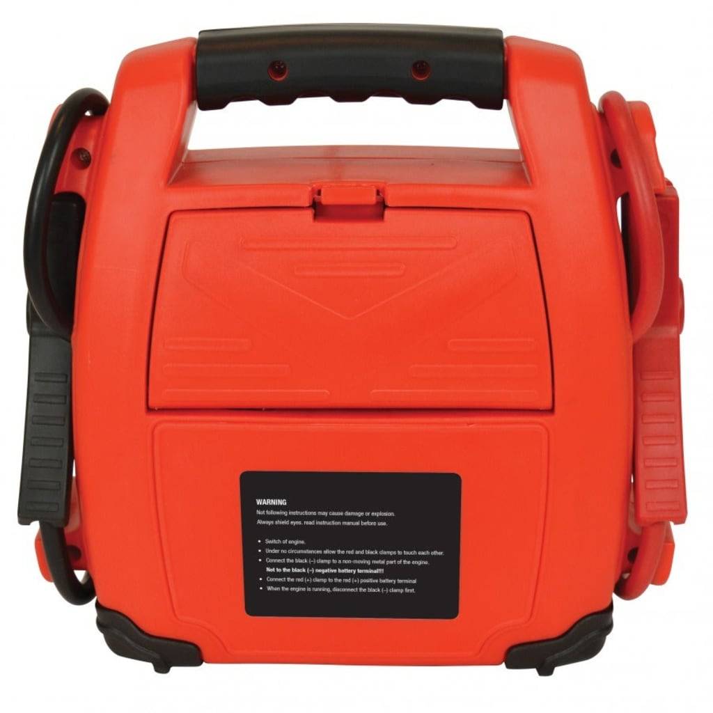 Carpoint 2-in-1 Starthilfegerät mit LED 12V 7 Ah Rot