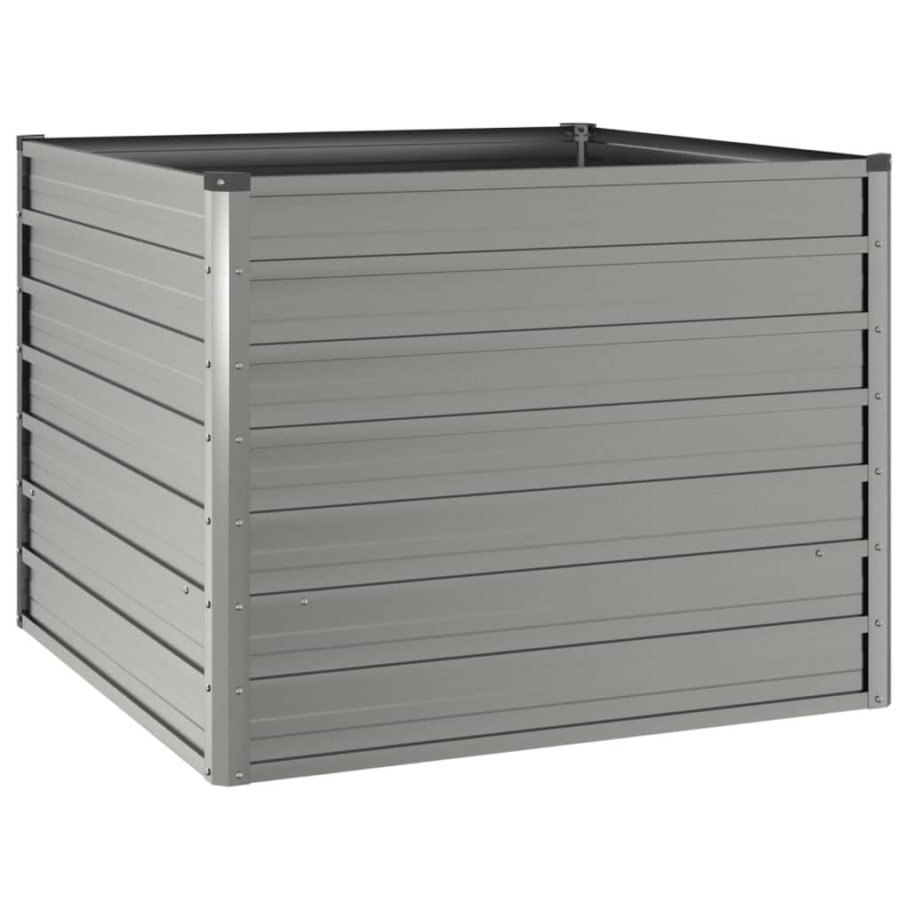 vidaXL Hochbeet Rostig 100x100x77 cm Cortenstahl