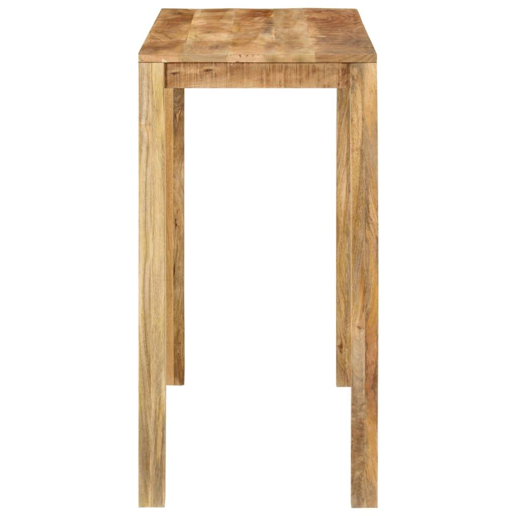 vidaXL Bartisch 112x55x108 cm Massivholz Mango