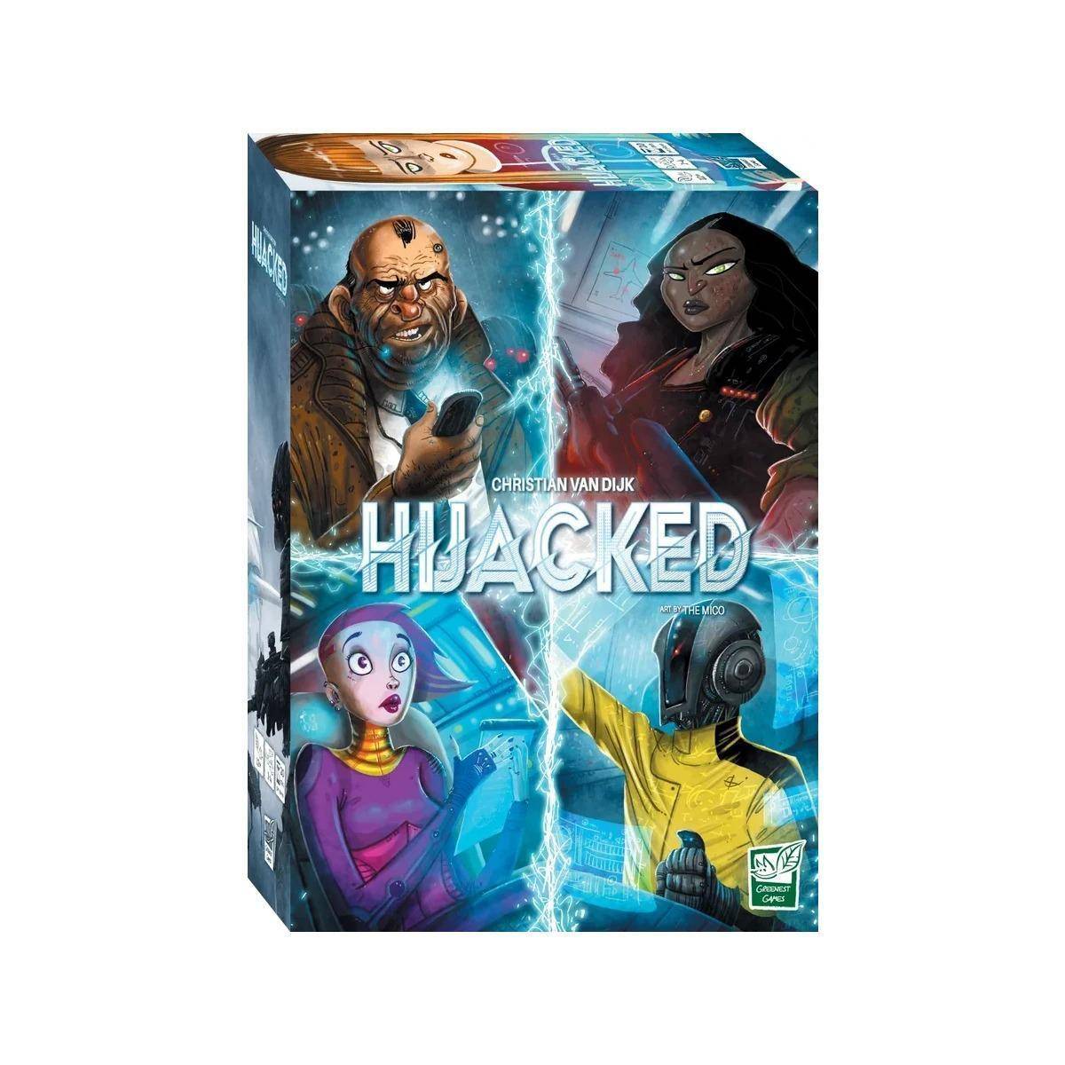 4262400850029 - Hijacked, Brettspiel, für 1-4 Spieler, ab 12 Jahren (DE-Ausgabe)