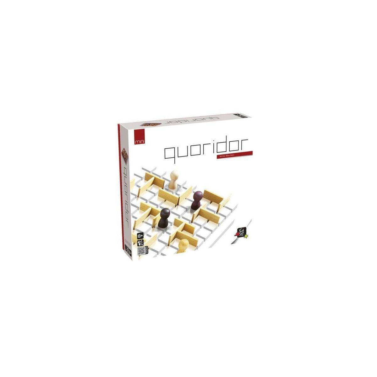 Quoridor Mini, Puzzlespiel, für 2-4 Spieler, ab 8 Jahren (DE-Ausgabe)