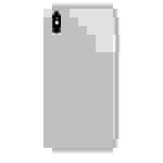 Apple iPhone XS Max Silikon Case - Steingrau
