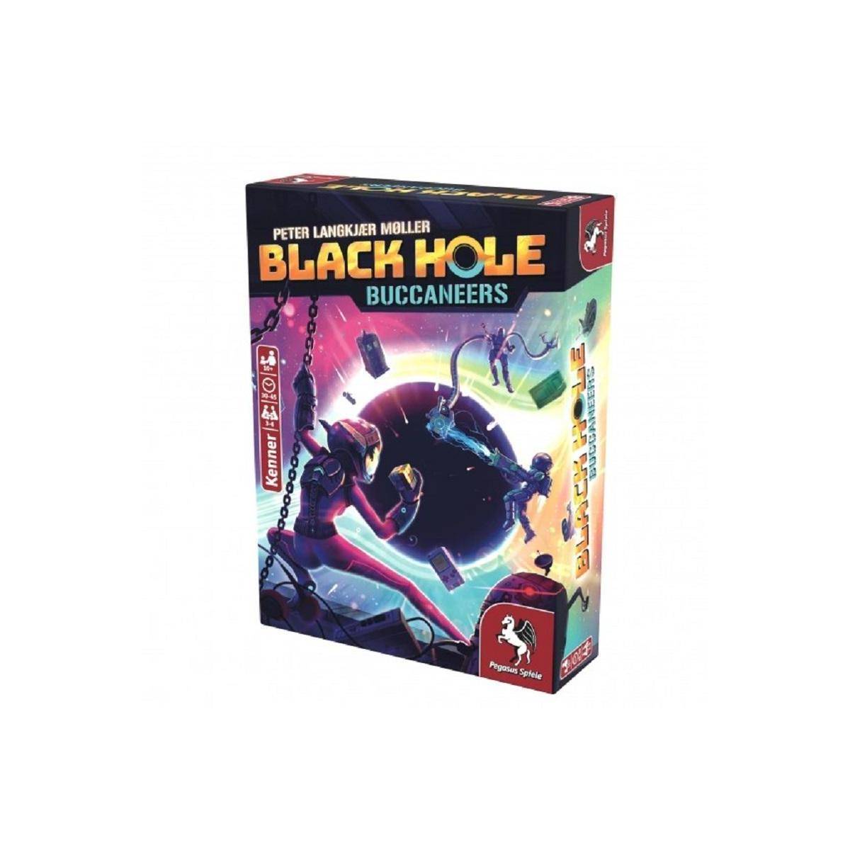Black Hole Buccaneers, Kartenspiel, für 3-6 Spieler, ab 10 Jahren, DE-Ausgabe