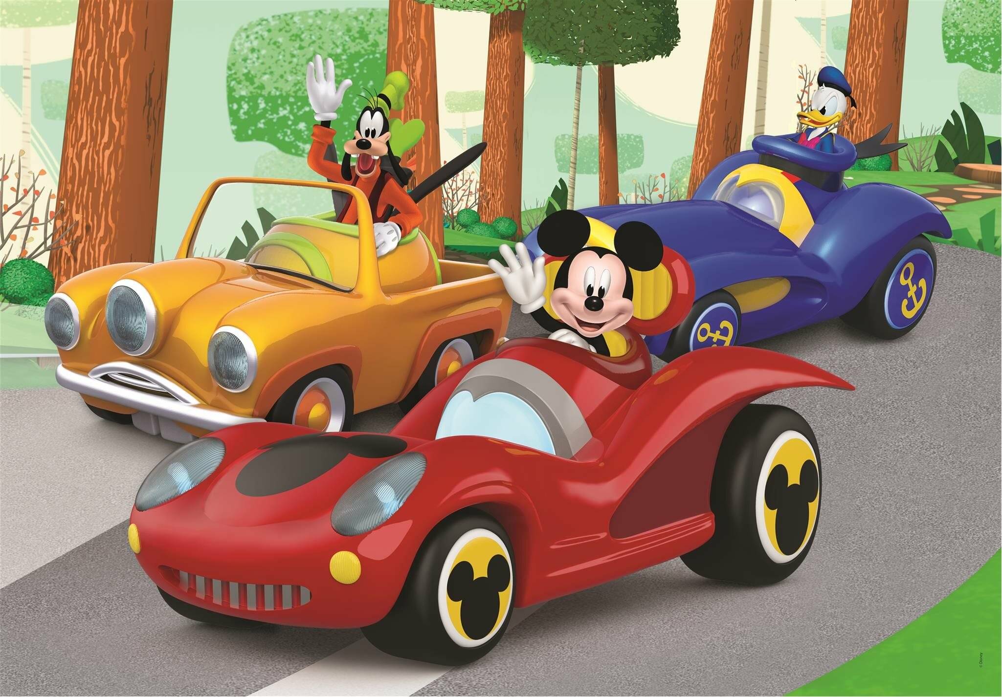 CLEMENTONI Puzzle Mickey on a trip MAXI 24 Teile