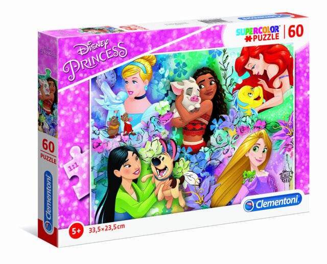 CLEMENTONI Disney Prinzessinnen Puzzle 60 Teile