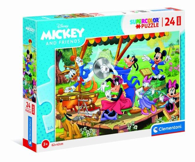 CLEMENTONI Puzzle Micky Maus und Freunde MAXI 24 Teile