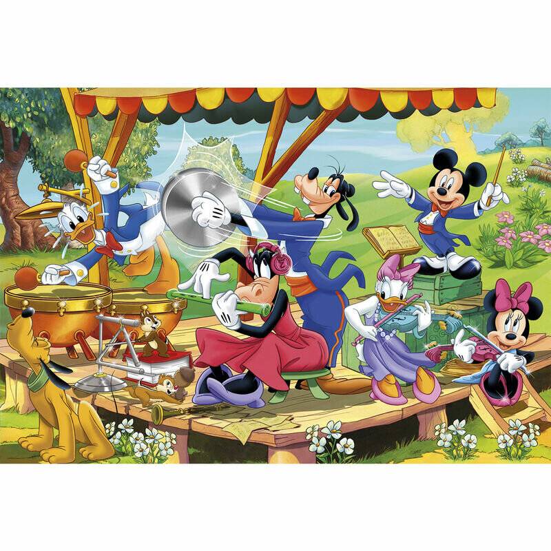 CLEMENTONI Puzzle Micky Maus und Freunde MAXI 24 Teile