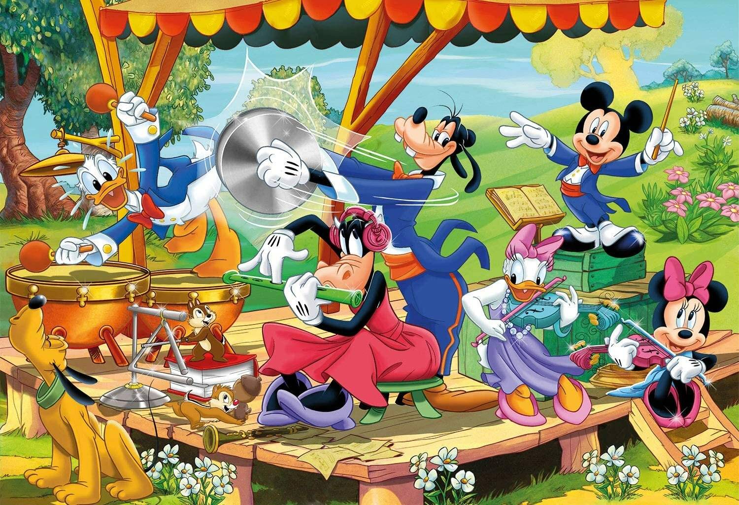 CLEMENTONI Puzzle Micky Maus und Freunde MAXI 24 Teile