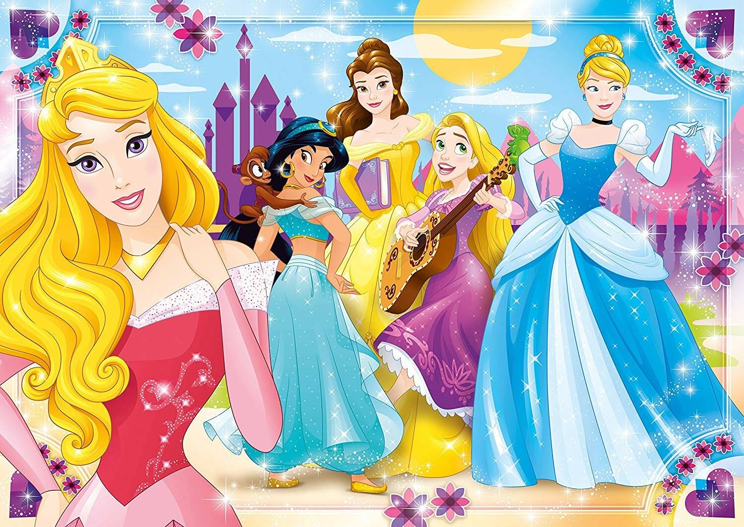 CLEMENTONI Puzzle Disney Prinzessinnen MAXI 104 Teile