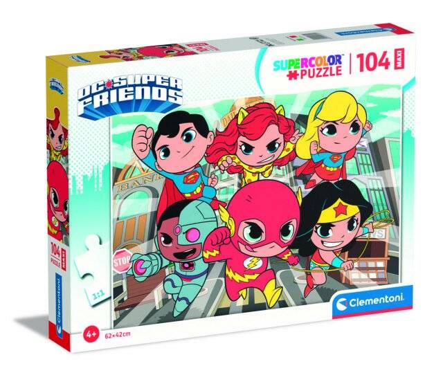 CLEMENTONI Puzzle DC Super Friends MAXI 104 Teile