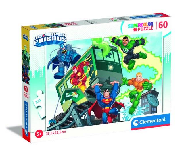 CLEMENTONI Puzzle DC Super Friends 60 Teile