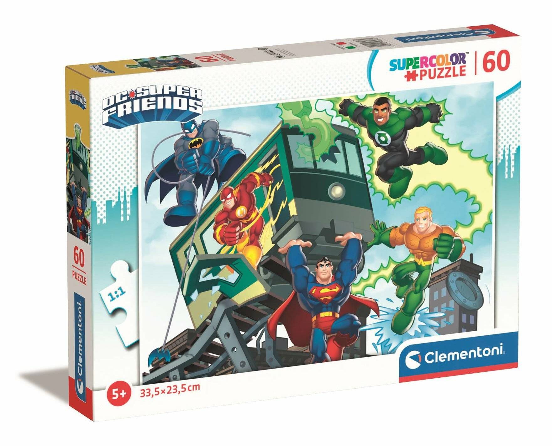 CLEMENTONI Puzzle DC Super Friends 60 Teile