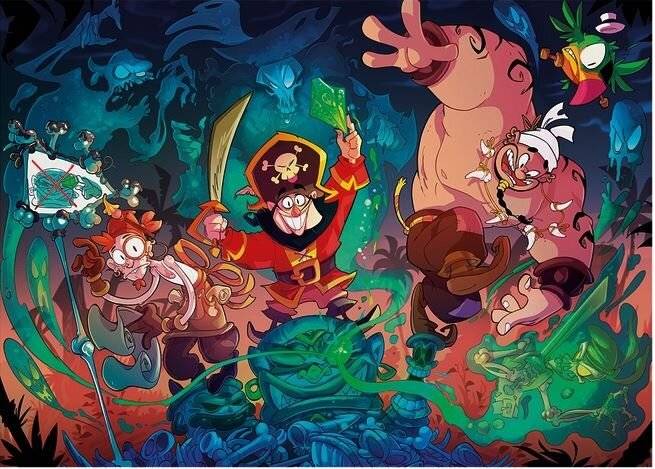 CLEMENTONI Puzzle Hallo Piraten! 60 Teile