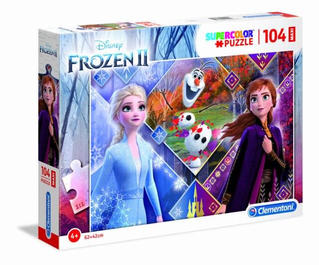 CLEMENTONI Eisreich Puzzle 2 MAXI 104 Teile