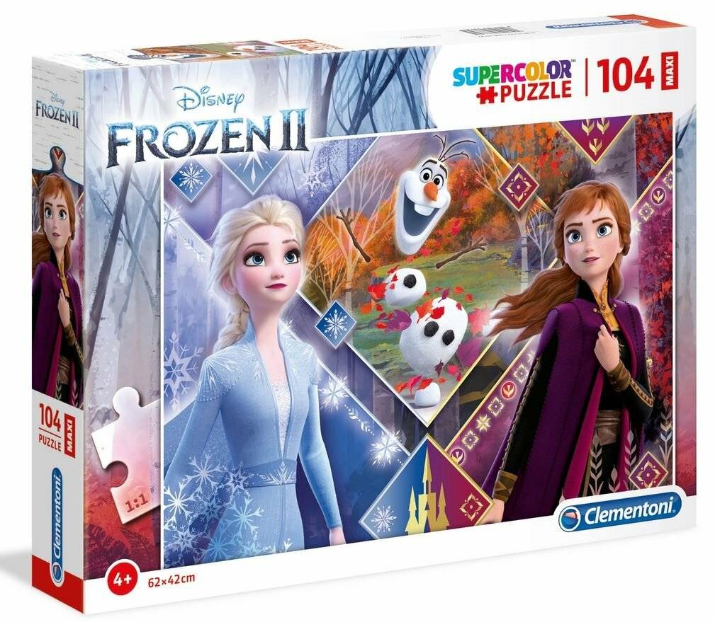 CLEMENTONI Eisreich Puzzle 2 MAXI 104 Teile